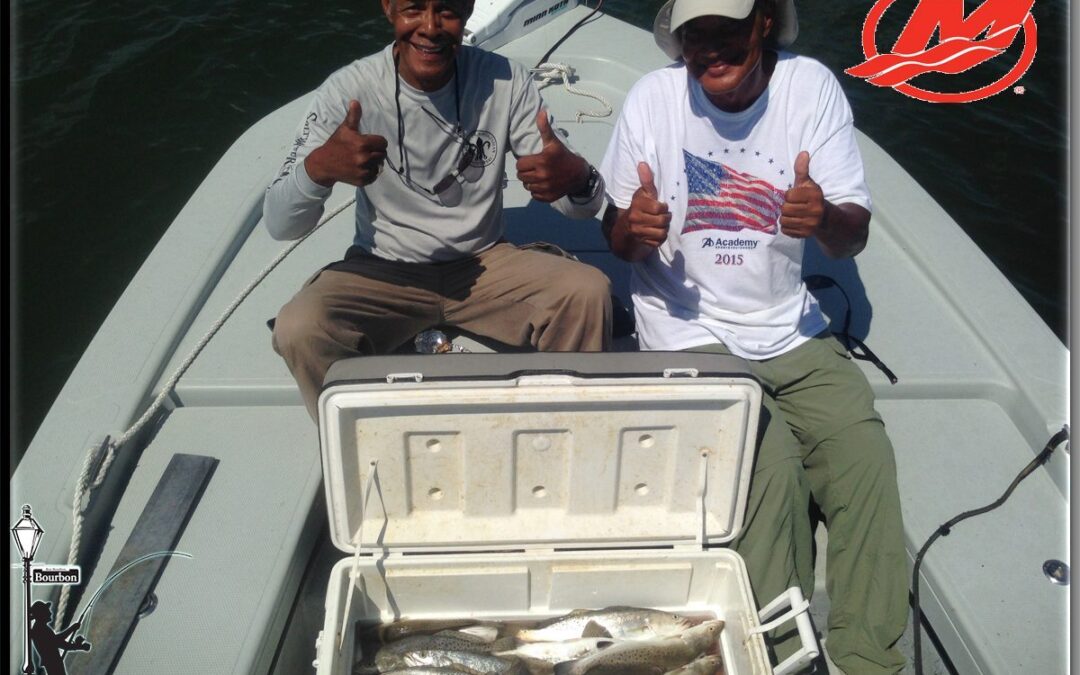 Catching Speckle Trout & Red Fish in New Orleans / New Orleans Fishing Report 6/3/15