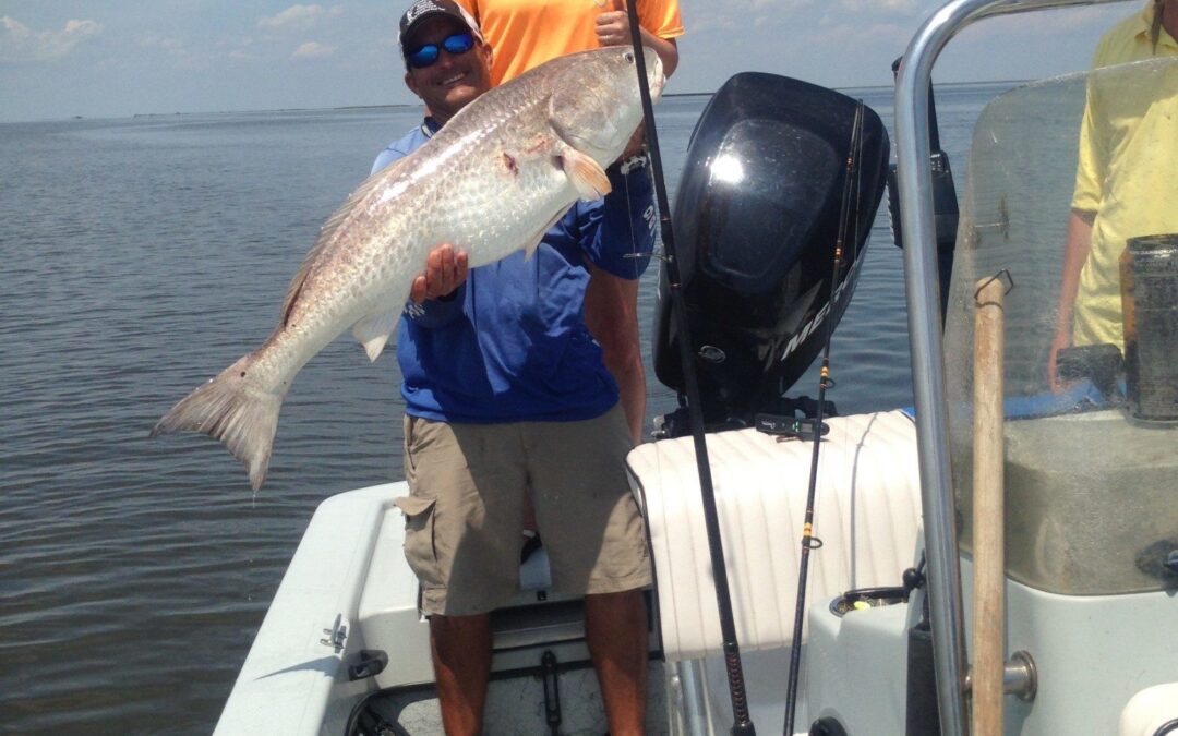 Bull Reds Biting in New Orleans / New Orleans Fishing Report 8/31/15