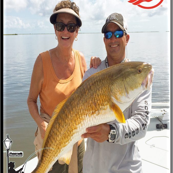 LINE SCREAMING REDFISH !!!/ New Orleans Fishing Reports 9/9/15