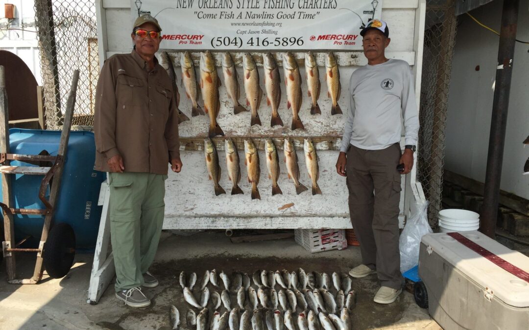 October Red Fish and Trout Fishing has been Good!! / New Orleans Fishing Report 10/15/2015