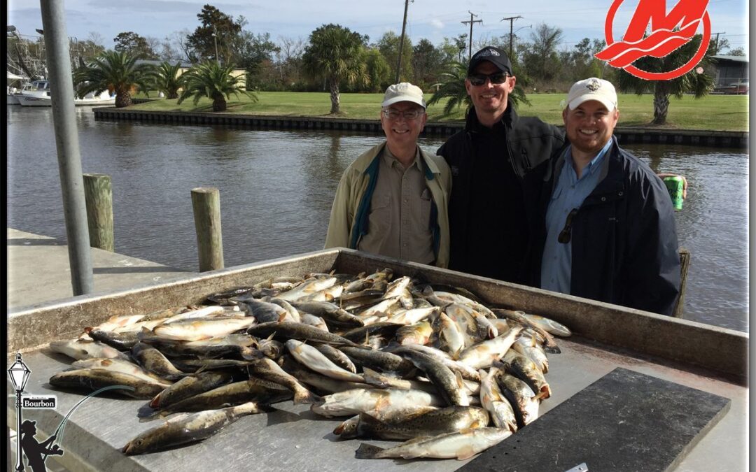 Happy New Year Fishing In New Orleans / New Orleans Fishing Report 12/30/2015