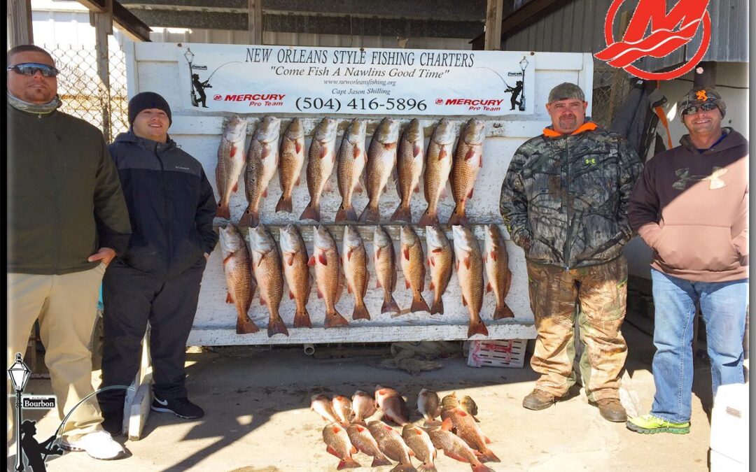 Late January Fishing In New Orleans / New Orleans Fishing Report 1/23/16