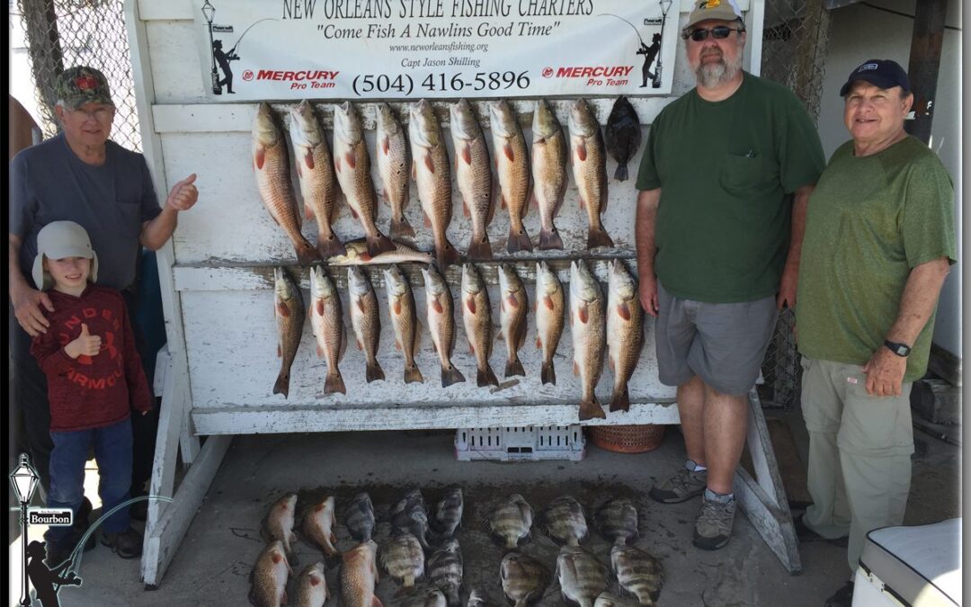 Not Flooded from recent Storms/ New Orleans Fishing Report/ 3/14/2016