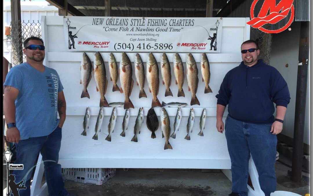 Rough week of weather makes for tough fishing/New Orleans Fishing Report 4/1/16