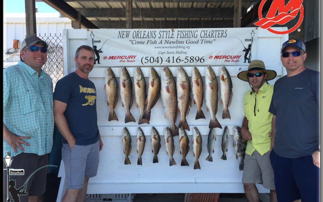 End of Spring Fishing for Red Fish / New Orleans Fishing Report 5/3/16