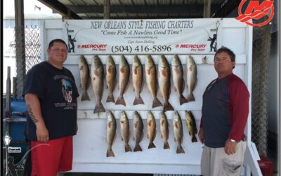 Fishing in New Orleans in August