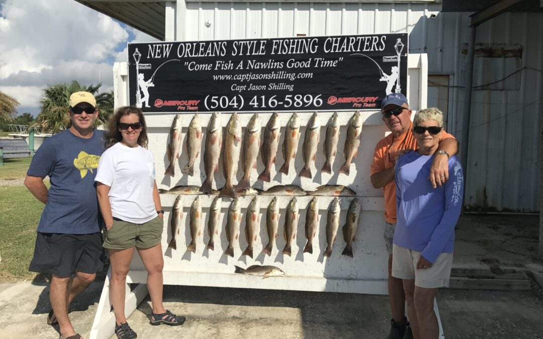 September and October Fishing in New Orleans