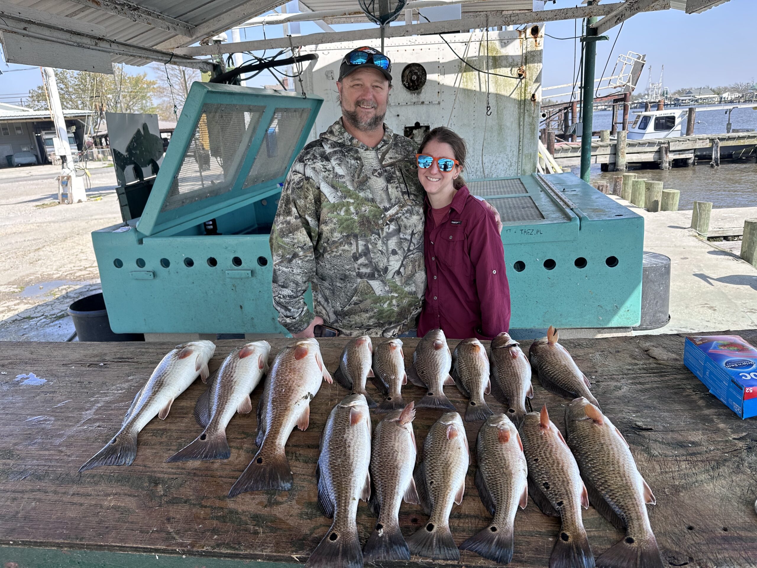 New Orleans Style Fishing Charters Daily Catch